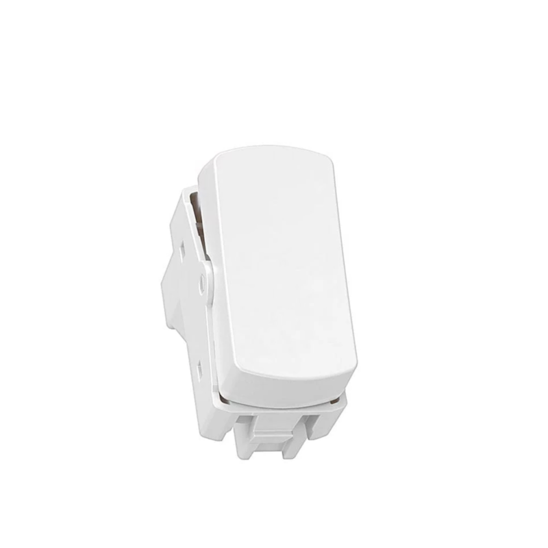 Modulo De Interruptor Simples 10a Branco Miluz Schneider