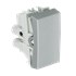 Modulo Simon Interruptor Simples 10a 250v Aluminio Fosco 30 30101-34