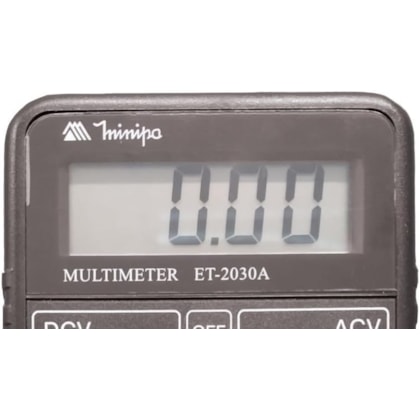 Multimetro Digital Minipa Et-2030a