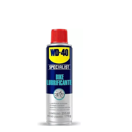 Oleo Lubrificante Seco E Umido Para Corrente 255ml-Wd-40