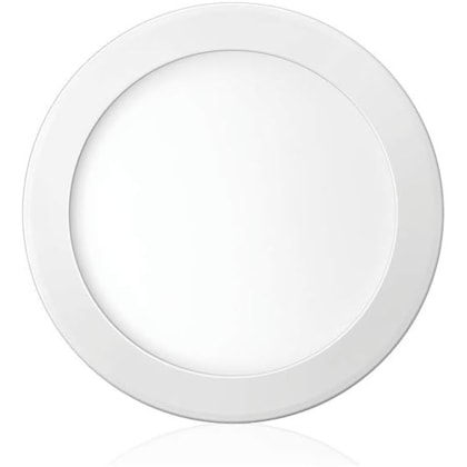 Painel Led De Embutir Redondo Downlight 24w 6500k