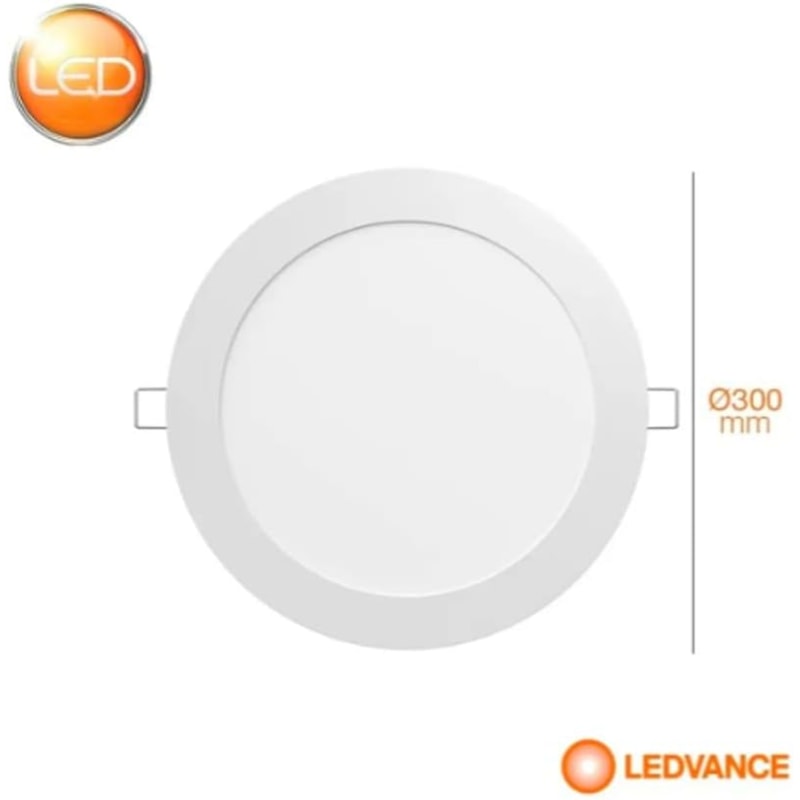 Painel led embutir  Ledvance Insert 12w/865 Redondo G2