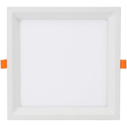 Painel Led Lux Recuado Quadrado Embutir 3000k 18w