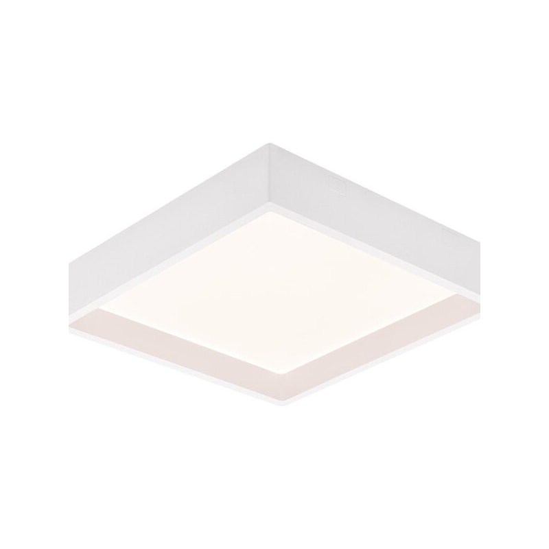 Painel Led Sobrepor 24w Branco Quente Deep Quadrado Bivolt 1750lm Stella