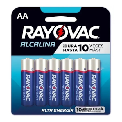 Pilha Alcalina Rayovac Aaa6 L6p5 24 Cart 6 Sm-144