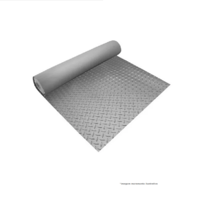 Piso Laminado Bus Kapazi Base 2mm 1,30m Cinza