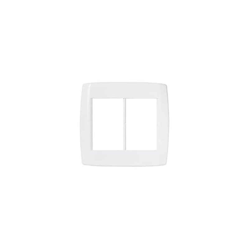 Placa Branca Pluzie C/Suporte Modular 4x4