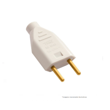 Plug Macho 10 A Cinza Fame