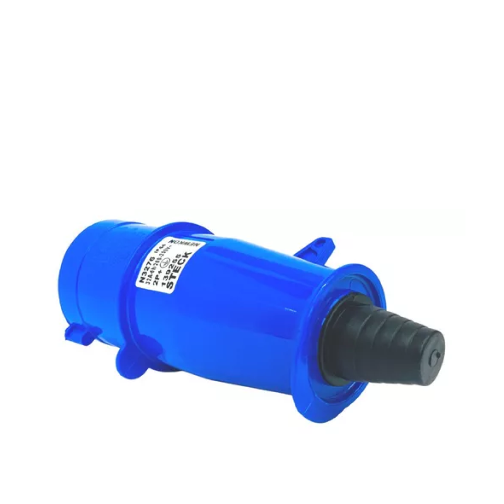 Centro Elétrico | Plug Steck Newkon N3276 2p+T 32a 200/250v