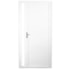 Porta Lambril Prime Vidro Liso Aluminio Branco Direito 210x100cm