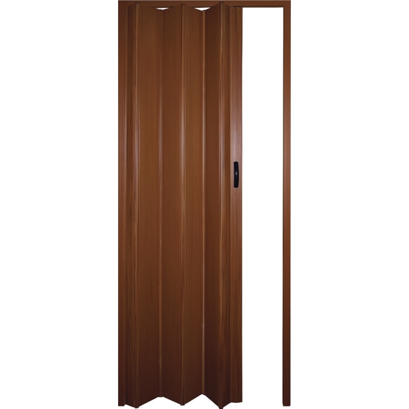 Porta Sanfonada PVC 96 x 2.10M Perlex Mogno