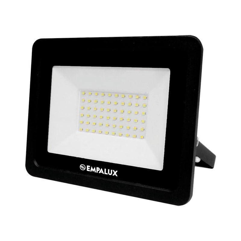 Refletor Empalux Led Preto Bivolt 50w luz Verde