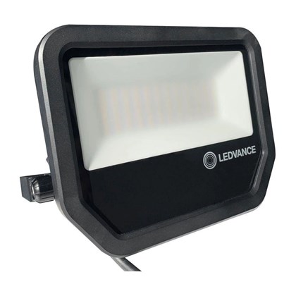 Luminaria Ledvance Refletor Floodlight Pfm 50w 3000k 5500lm Preto Biv
