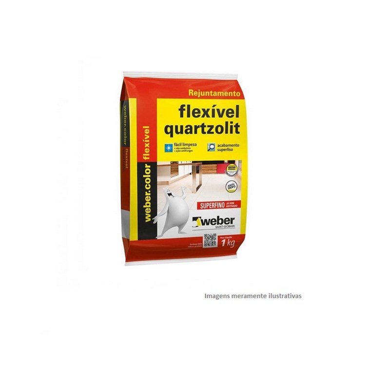 Rejunte Flex Caramelo 1kg Quartzolit