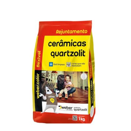 Rejunte Quartzolit Ceramicas Bege 1kg