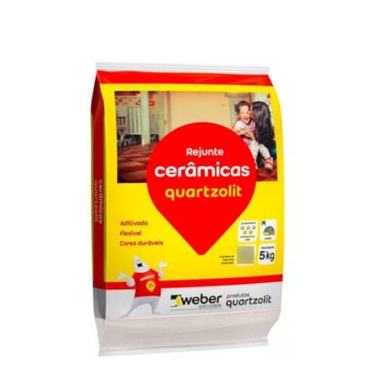 Rejunte Quartzolit Ceramicas Branco 5kg