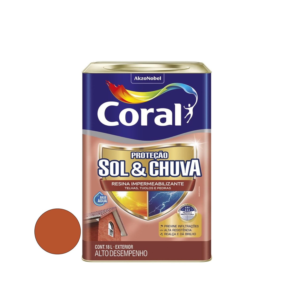 Centro Elétrico Pagina Resina Impermeabilizante Sol & Chuva