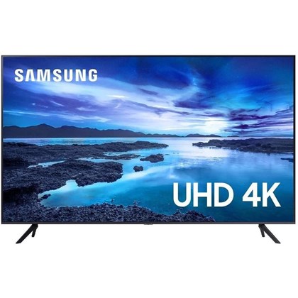 Samsung Smart Tv Uhd 4k 55 Com Processador Crystal 4k, Controle Unico, Alexa Built In E Wi-Fi-55au7700
