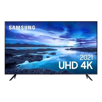 Samsung Smart TV UHD 4K 65 com Processador Crystal 4K, Controle Unico, Alexa Built in e Wi-Fi-65AU7700