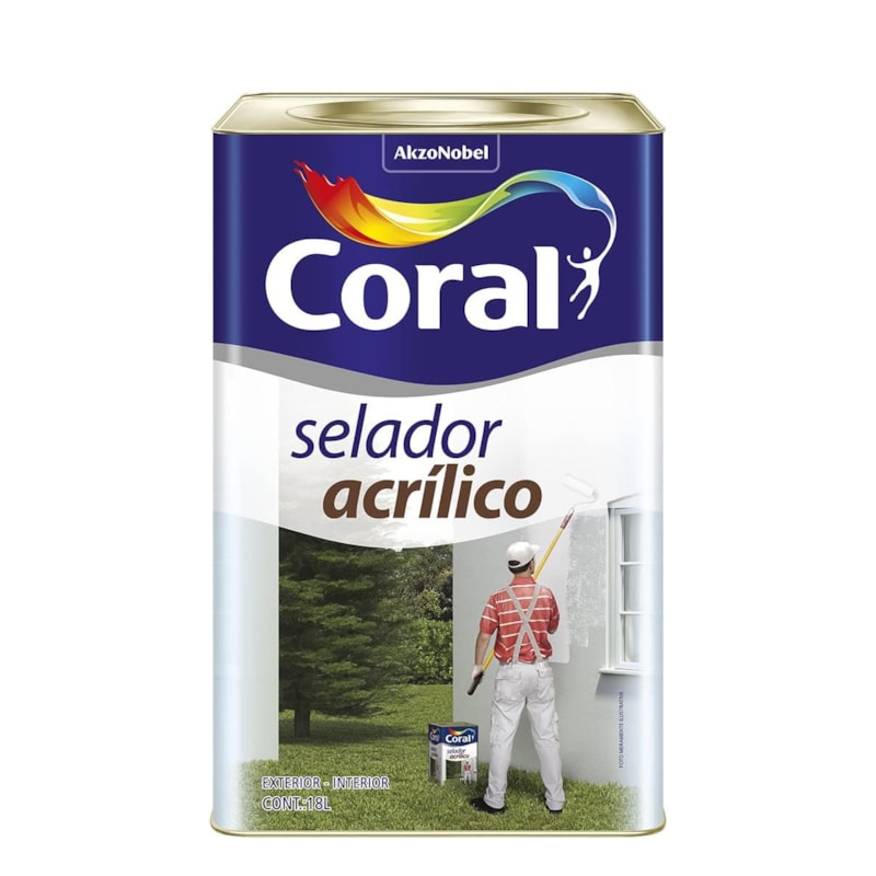 Selador Coral Acrilico 18L Branco