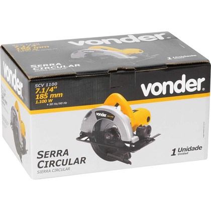 Serra Circular Vonder 7.1/4 Scv1100 220v