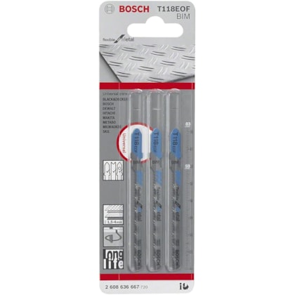 Serra Tico Tico Bosch T118eof Flexible For Metal