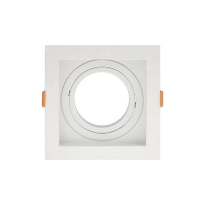Spot Embutir Taschibra Conecta Quadrado Recuado Branco Ar70