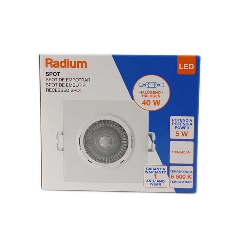 Spot Radium 3w/865 Qd 100-240v