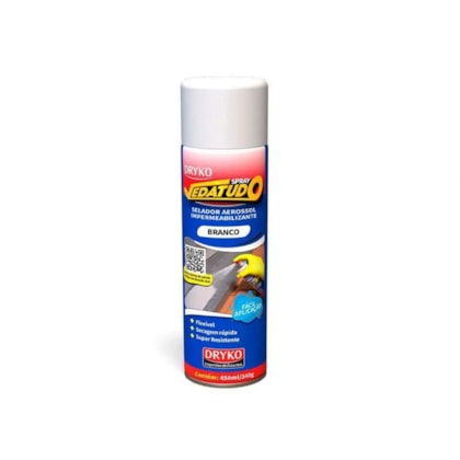 Spray Vedatudo Dryko Imperm Branco