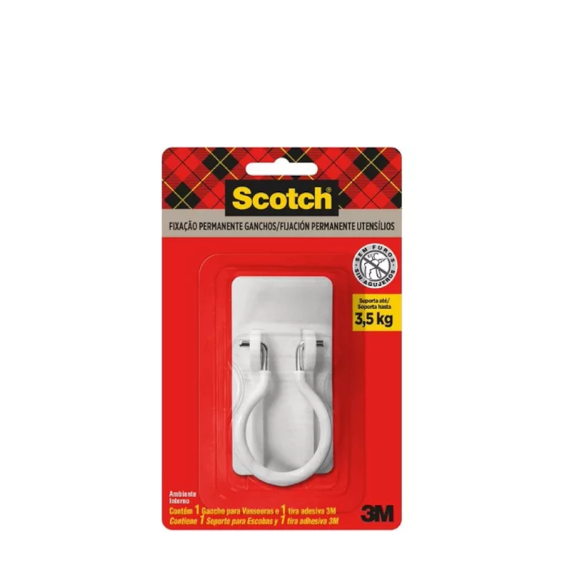 Suporte 3M Vassouras Scotch