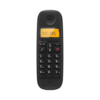 Telefone Intelbras Sem Fio TS 2510 Preto