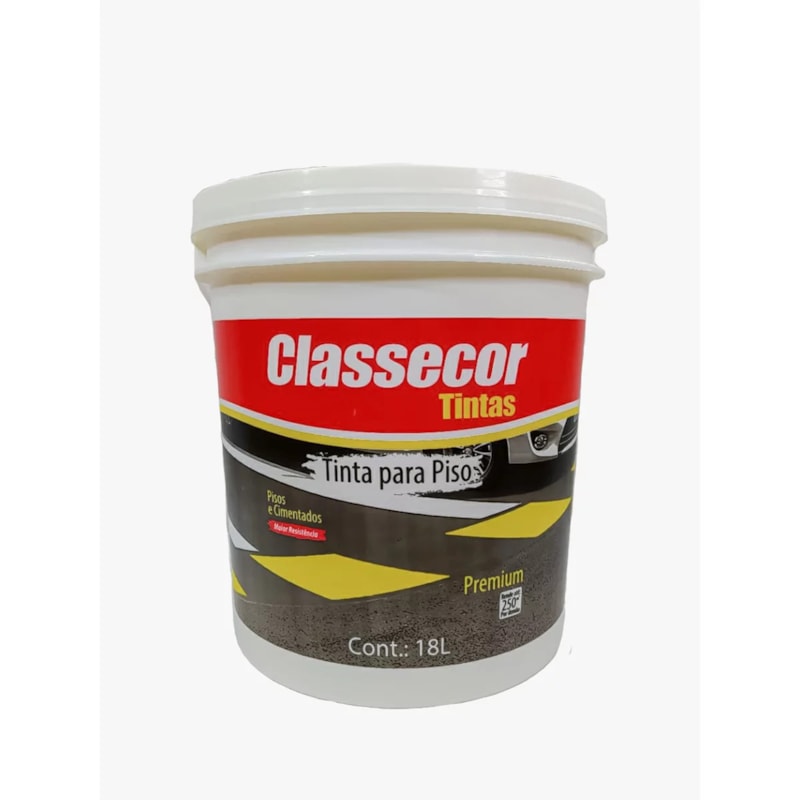 Tinta Classecor Pinta Piso 18 Litros Concreto