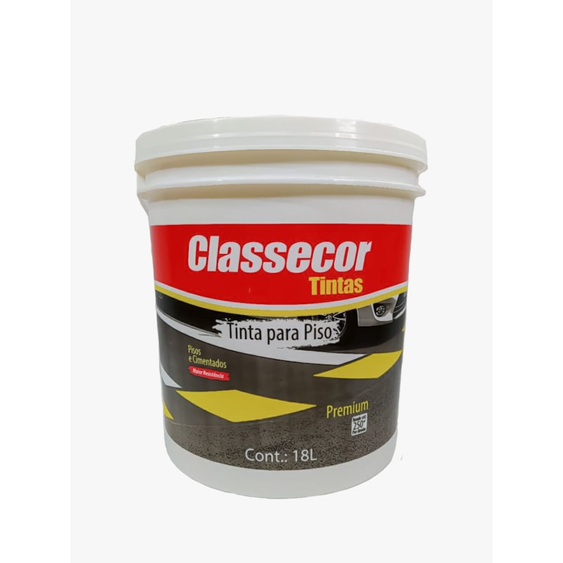 Tinta Classecor Pinta Piso 18l Cinza