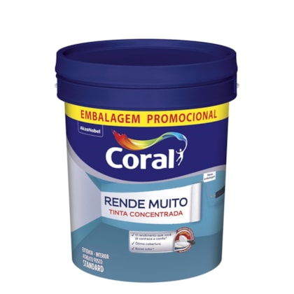 Tinta Coral Acrilica Rende Muito Fosca Branco 20 Litros