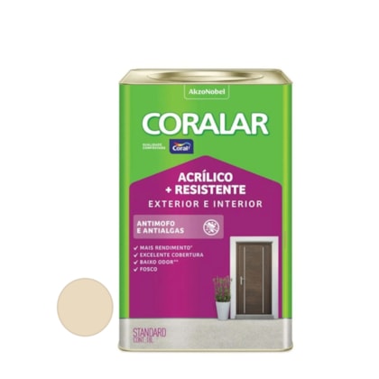 Tinta Coral Coralar Mais Resistente 18l Perola