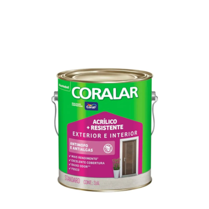 Tinta Coral Coralar Mais Resistente 3,6l Dia Nublado