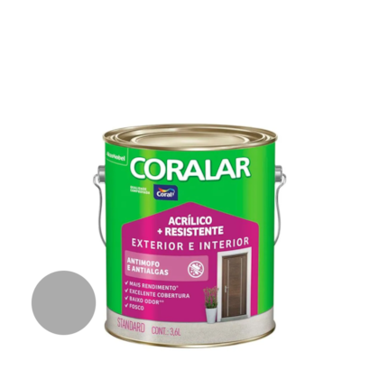 Tinta Coral Coralar Mais Resistente 3,6l Dia Nublado