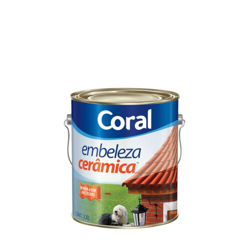 Tinta Coral Embelaza 3,6 Litros Ceramica