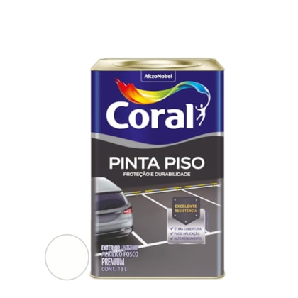 Tinta Coral Pinta Piso 18l Branco