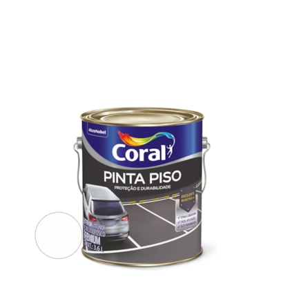 Tinta Coral Pinta Piso 3,6l Branco