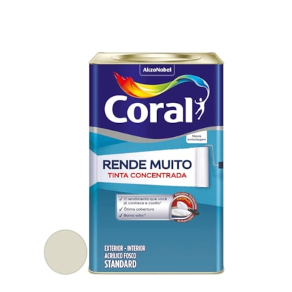 Tinta Coral Rende Muito 16l Branco Gelo