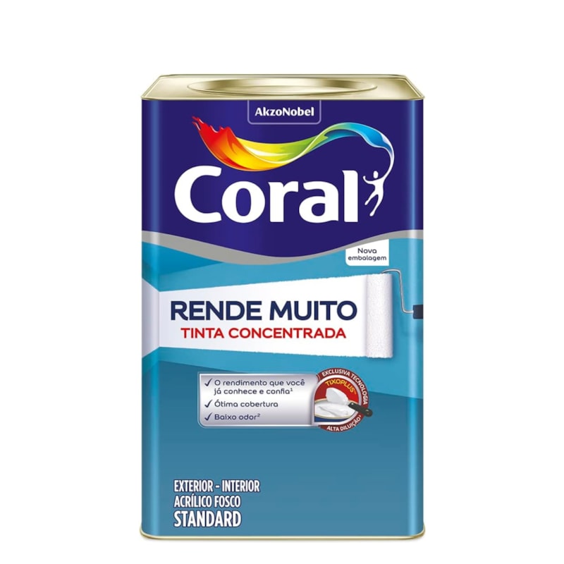 Tinta Coral Rende Muito 16l Capim Limao