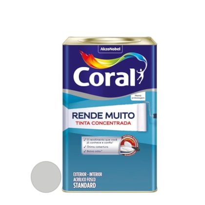 Tinta Coral Rende Muito 16l Cinza Alpino