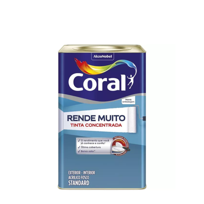 Tinta Coral Rende Muito 18 Litros Laranja Maracatu