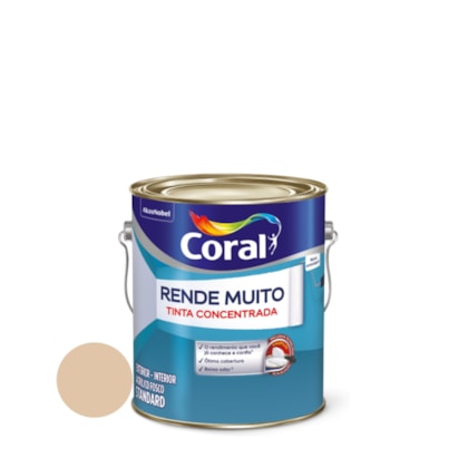 Tinta Coral Rende Muito 3,2l Areia