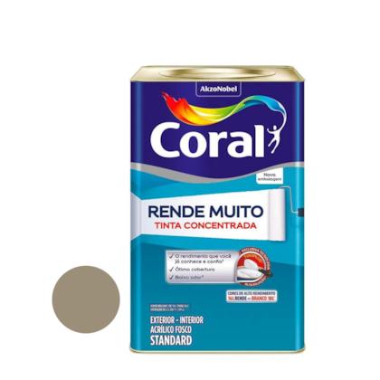 Tinta Coral Rende Muito 3,2l Concreto