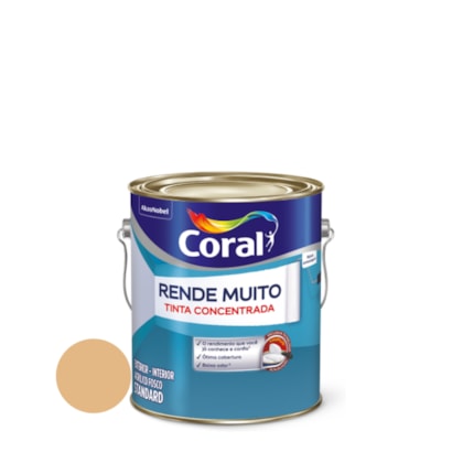 Tinta Coral Rende Muito 3,2l Laranja Imperial