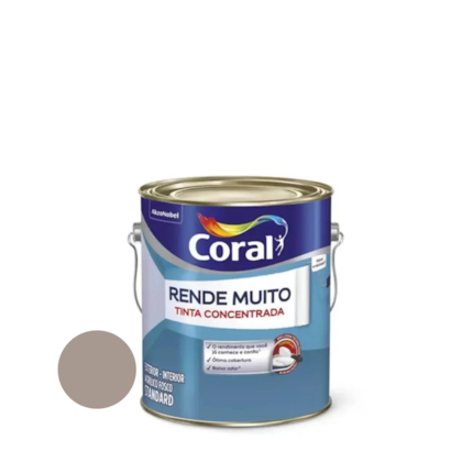 Tinta Coral Rende Muito 3,2l Madeira Acinzentada