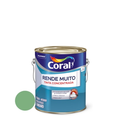 Tinta Coral Rende Muito 3,2l Verde Angra