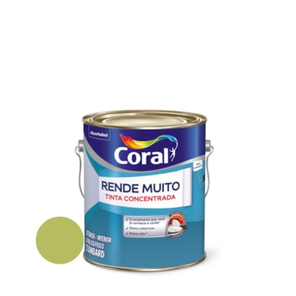 Tinta Coral Rende Muito 3,2l Verde Limao